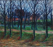 Oppenheimer,
Berliner Allee, 1914,
Öl/Lwd., 70x80 cm